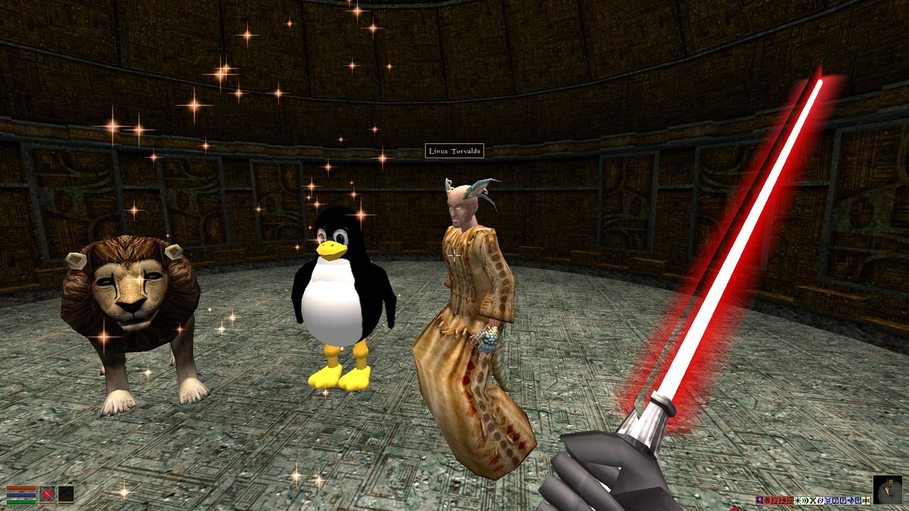 looking at "Linux Torvalis" and modded NPCs in Morrowind