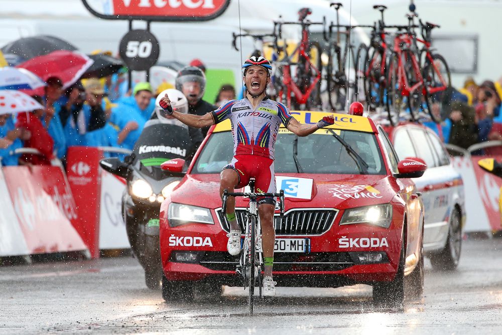 Joaquim Rodr&iacute;guez wins stage 12.