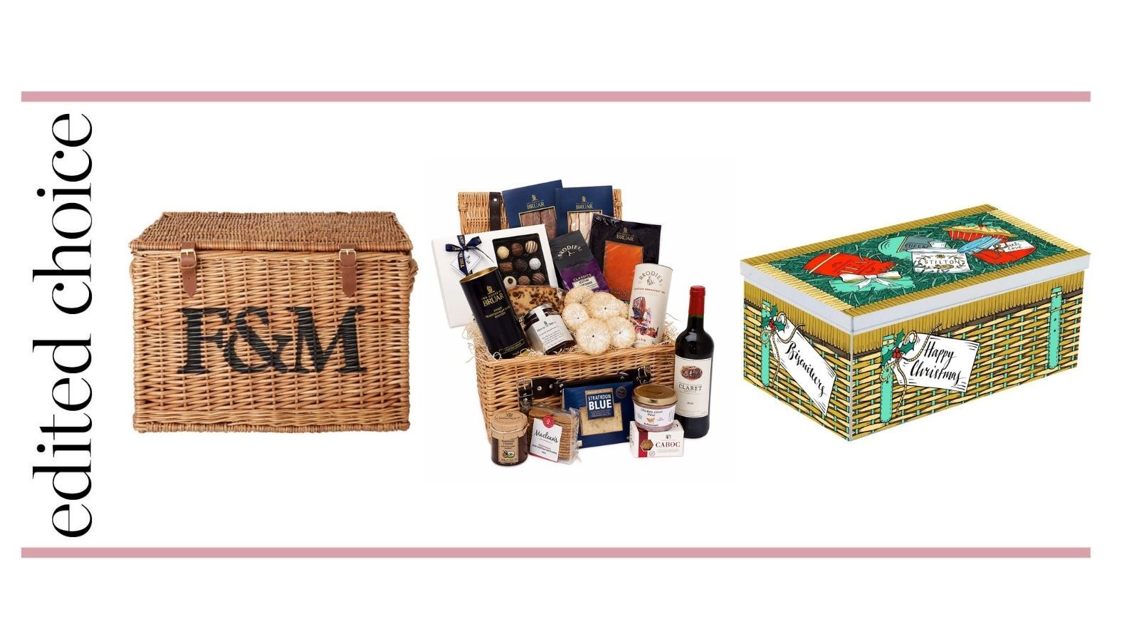 2021's best Christmas hampers luxury drink and food hampers Livingetc