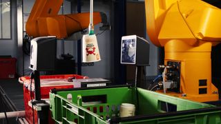 Ocado's new factory robot hard at work. Credit: Ocado