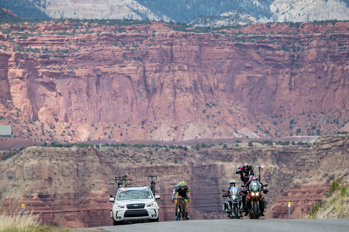 The break heads into the final circuit