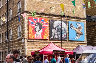 Whitecross street food market - London