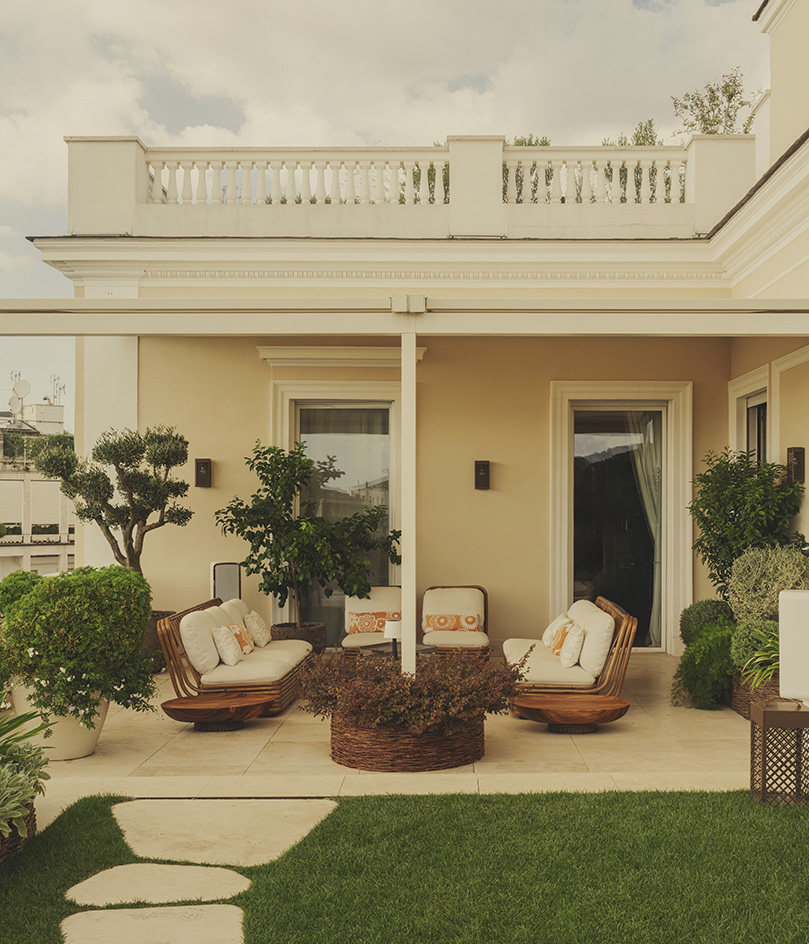 lush rome residence with rich decor mixing old and new luxury