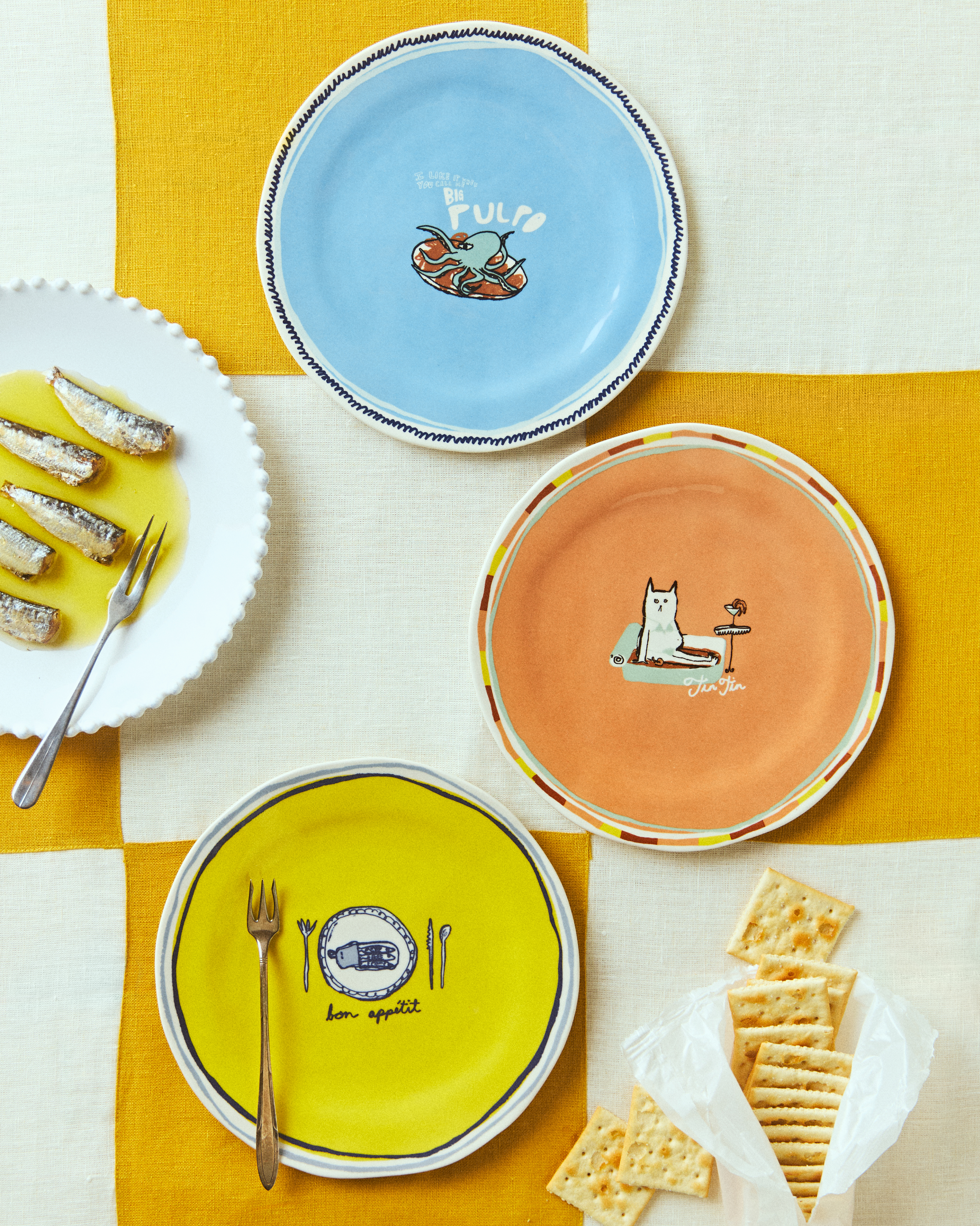Fish-themed collection