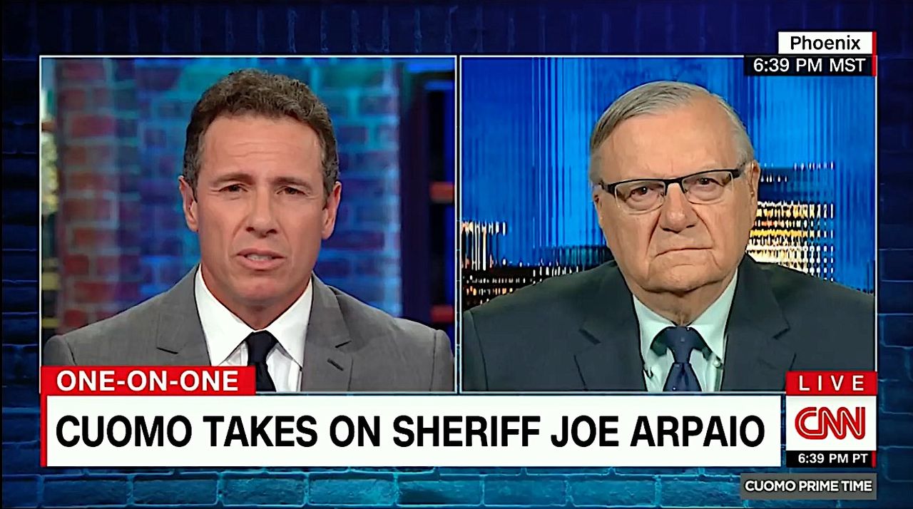 Chris Cuomo grills Joe Arpaio