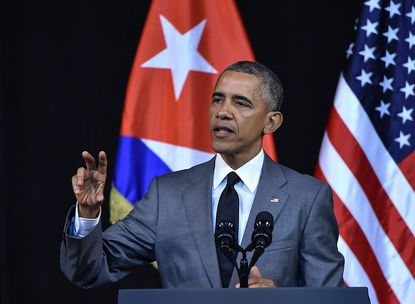 President Obama speaks in Cuba