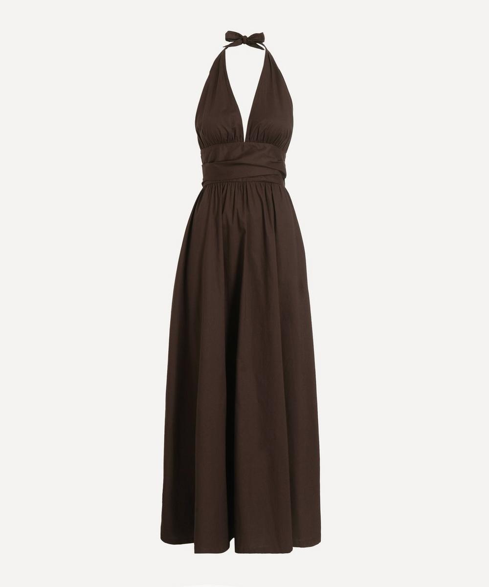 Lido Espresso Maxi Dress