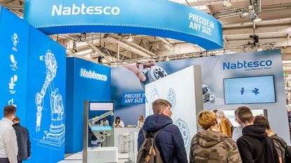 Nabtesco exhibition stand