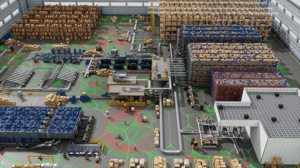 Nvidia unveils a fleet manager for warehouse robots