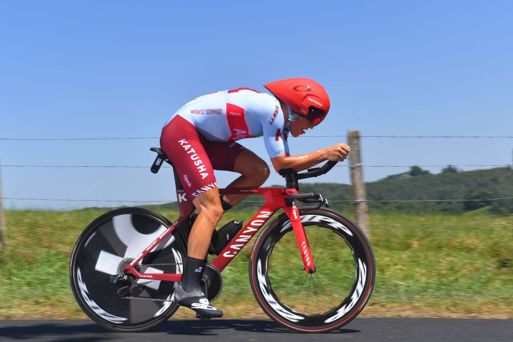 Mads Wurtz Schmidt on stage 13 of the Tour de France