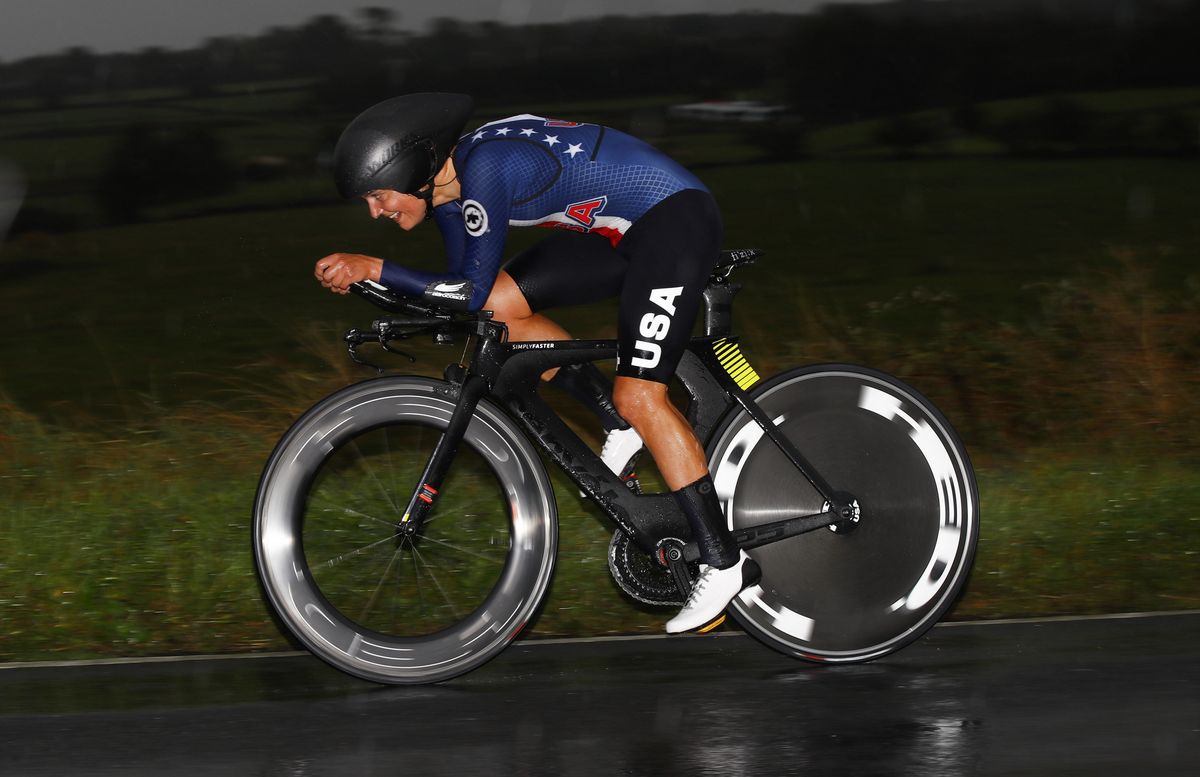 UCI Road World Championships elite women's individual time trial, Leah Thomas