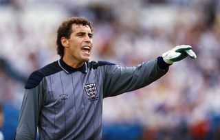 England goalkeeper Peter Shilton at the 1986 World Cup