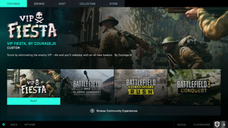 Battlefield Portal landing page