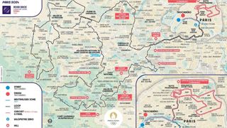 men's road race route map