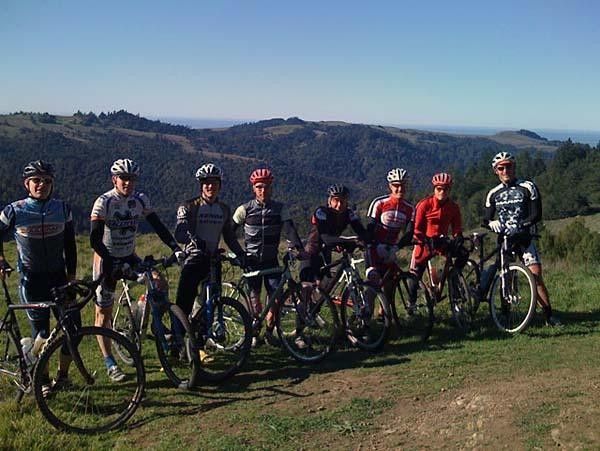 The Occidental group ride.