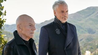 Picard and Q in Star Trek: Picard