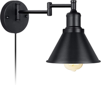 Swing arm wall lamp, Amazon