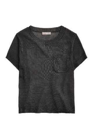 J.Crew Sheer Metallic Sweater-Tee