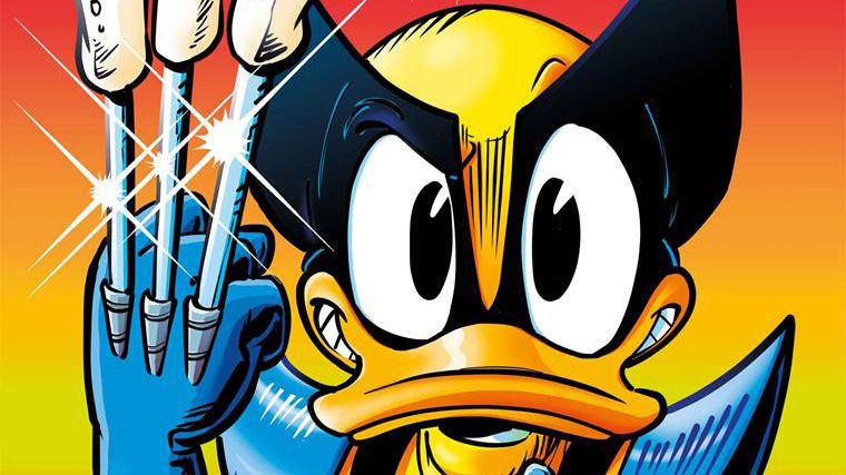 Cover art for Marvel &amp; Disney: What If…? Donald Duck Became Wolverine #1