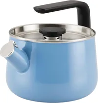 KitchenAid Teakettles Enamel-on-Steel Stovetop Whistling Teakettle