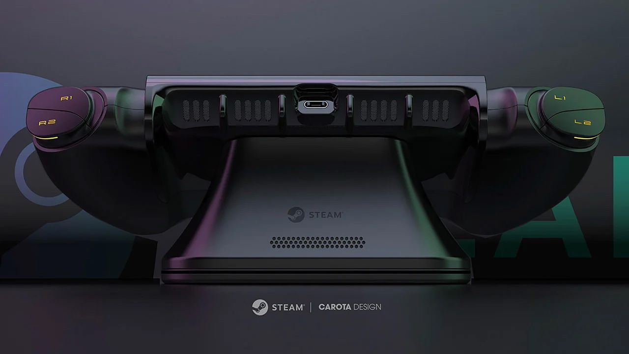 Steam Deck 2 concept design