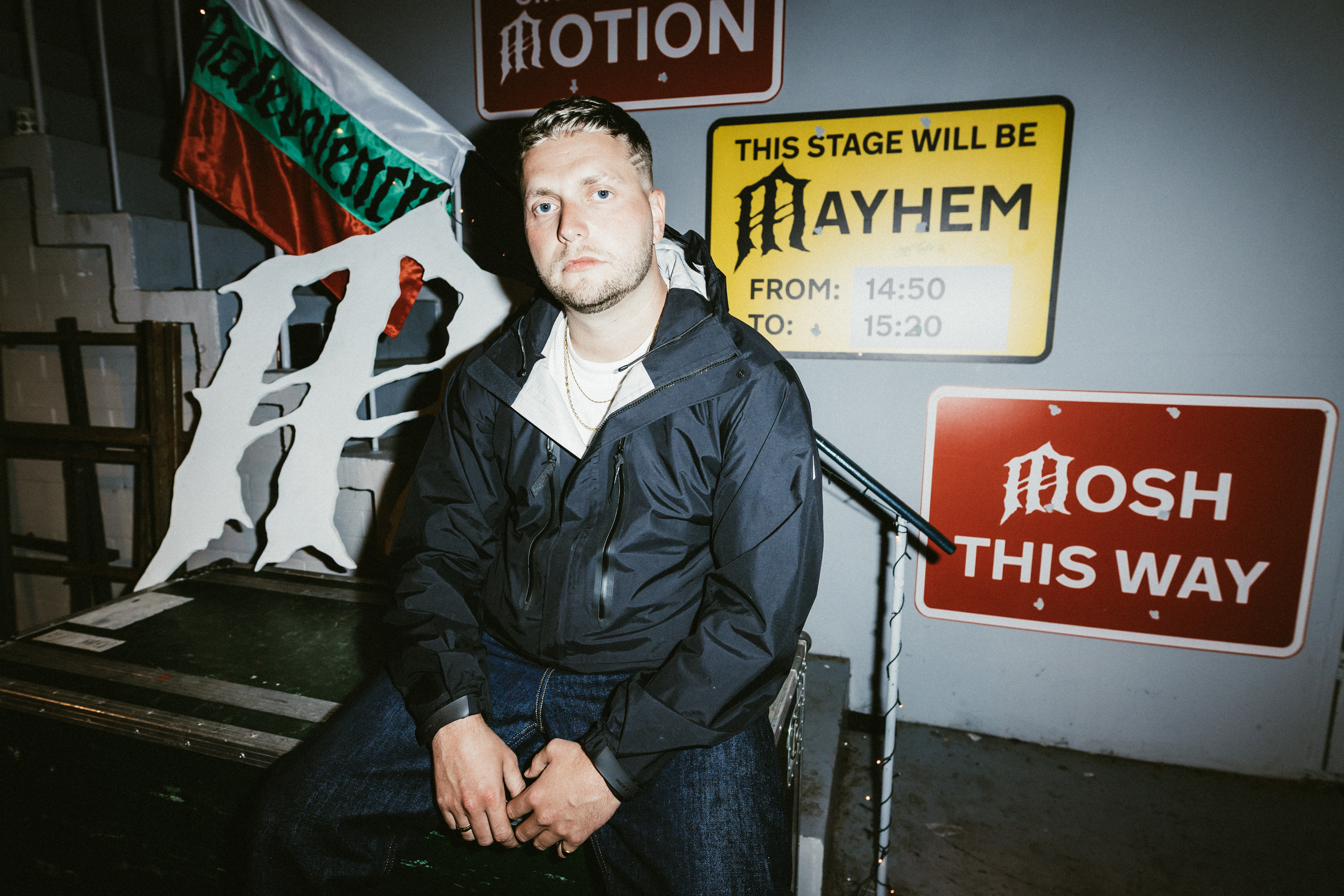 Malevolence Metal Hammer photoshoot Sheffield 2025