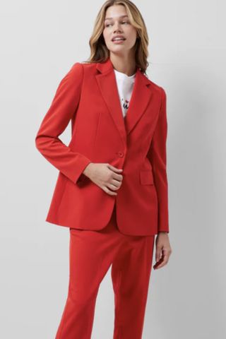 French Connection Echo Single Breasted Blazer