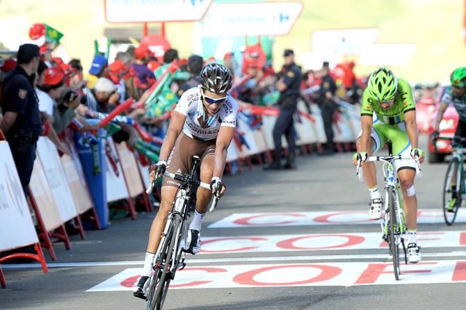 Mikael Cherel (AG2R) comes in to the finish