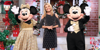 vanna white wheel of fortune with mickey and minnie
