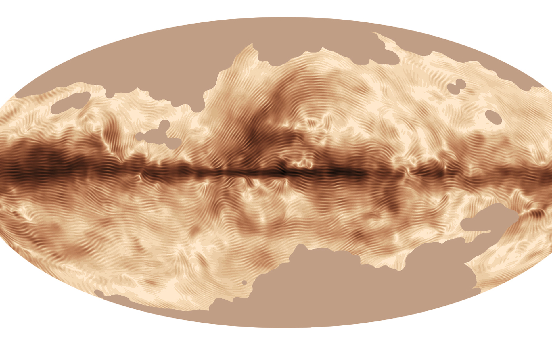 Milky Way&#039;s Magnetic Fingerprint 