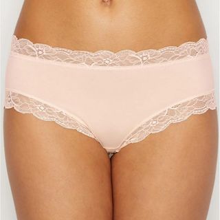 Hanro lace hipster briefs