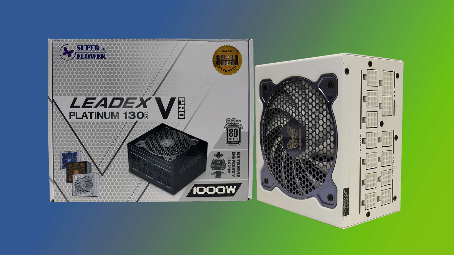 品質保証格安LEADEX V PLATINUM PRO 1000W ホワイト 動作確認済み 電源ユニット