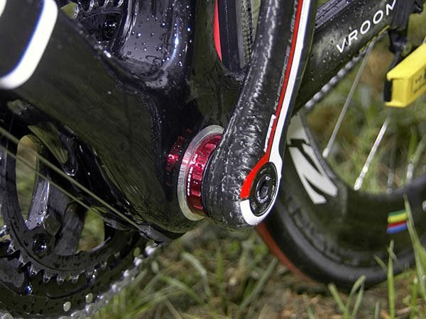 Beefy bottom bracket areas are a regular site