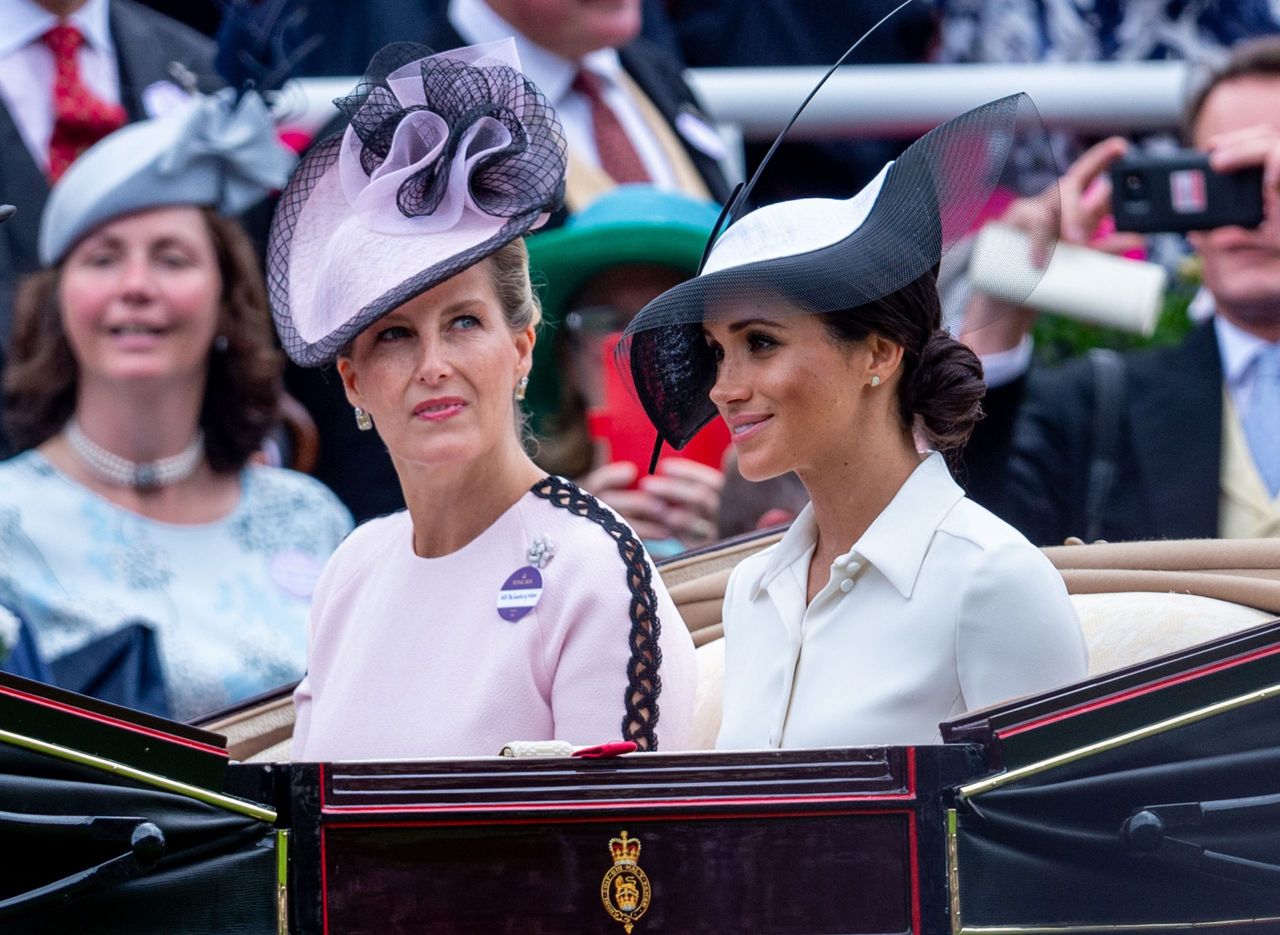 Sophie Countess of Wessex and Meghan Markle