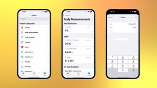 How to calculate BMI on iPhone