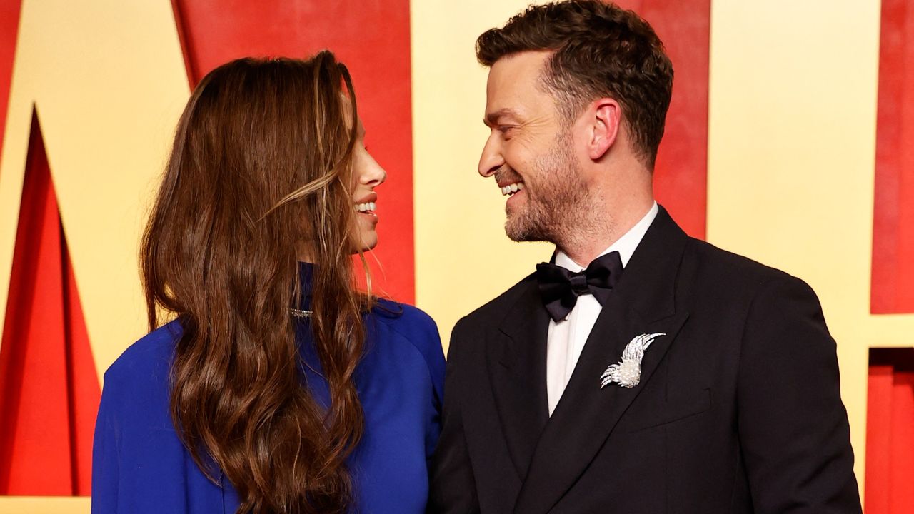 Justin Timberlake and Jessica Biel