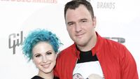 Hayley Williams of Paramore and Chad Gilbert of New Found Glory, July 21, 2014