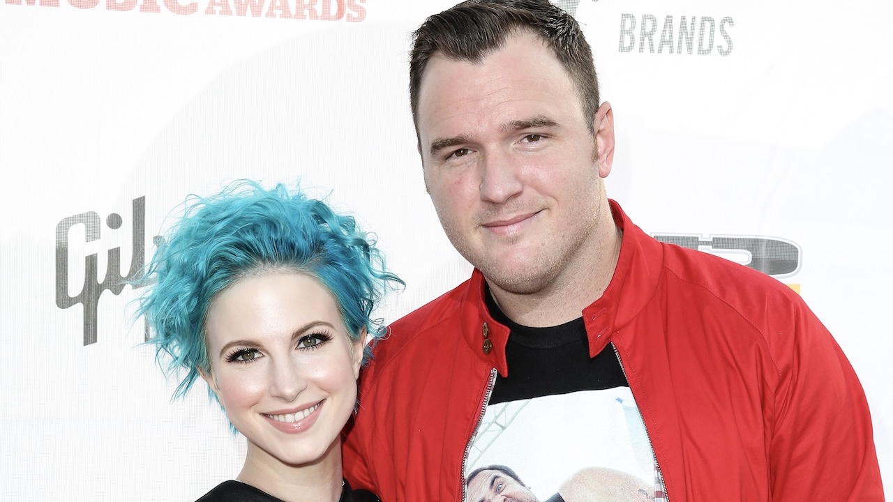 Hayley Williams of Paramore and Chad Gilbert of New Found Glory, July 21, 2014