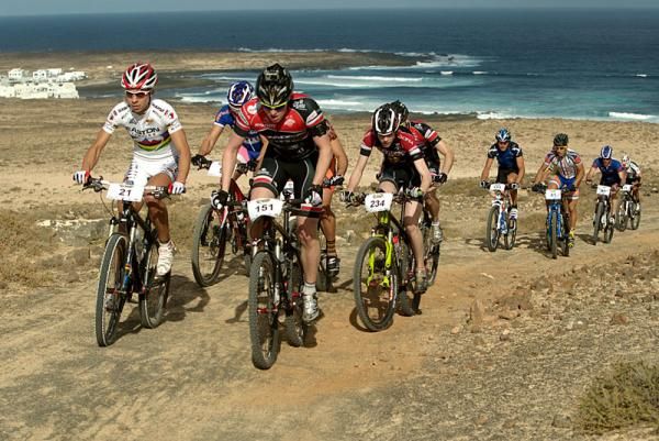 Racers on Lanzarote for an early season test of legs