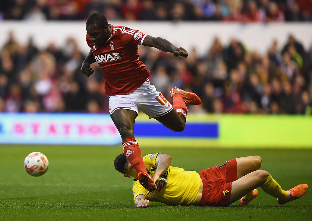 Michail Antonio in his Forest days
