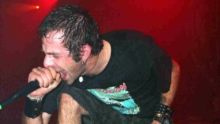 Lamb Of God&rsquo;s Randy Blythe performing onstage in 2006