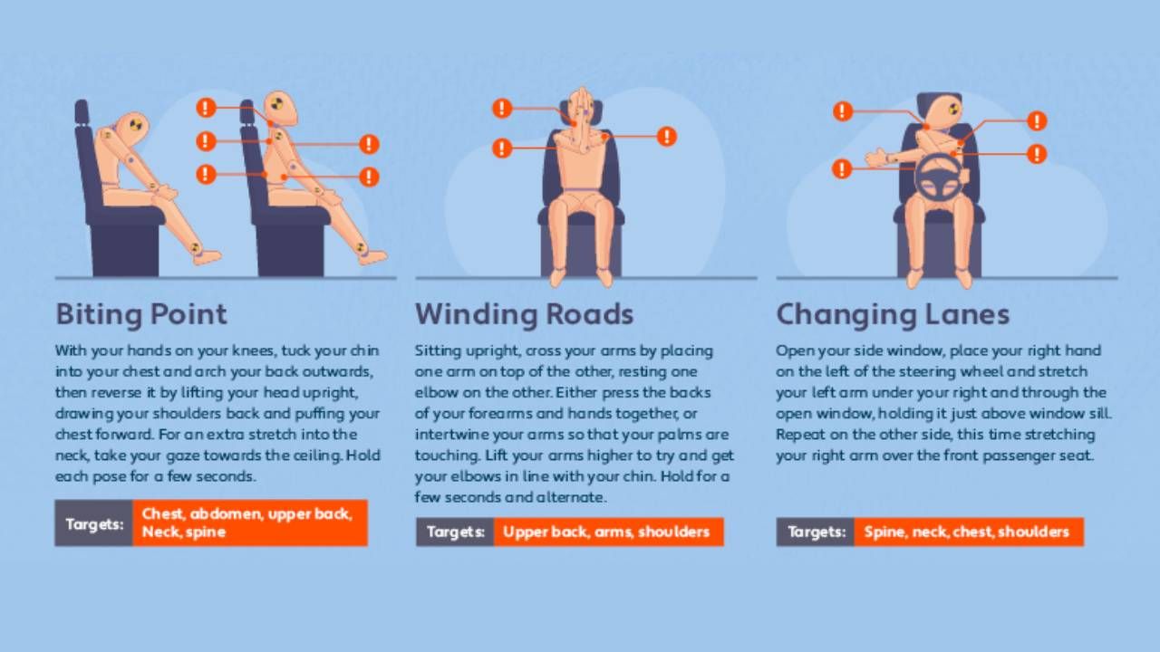 Car yoga