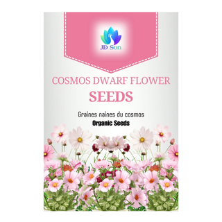 A sachet of cosmos seeds