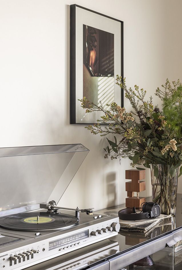 detail of cream interior at Vabel Lawrence Penthouse