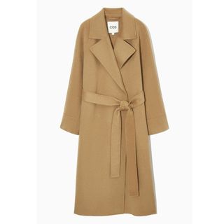 Cos Double-Faced Wool Belted Coat