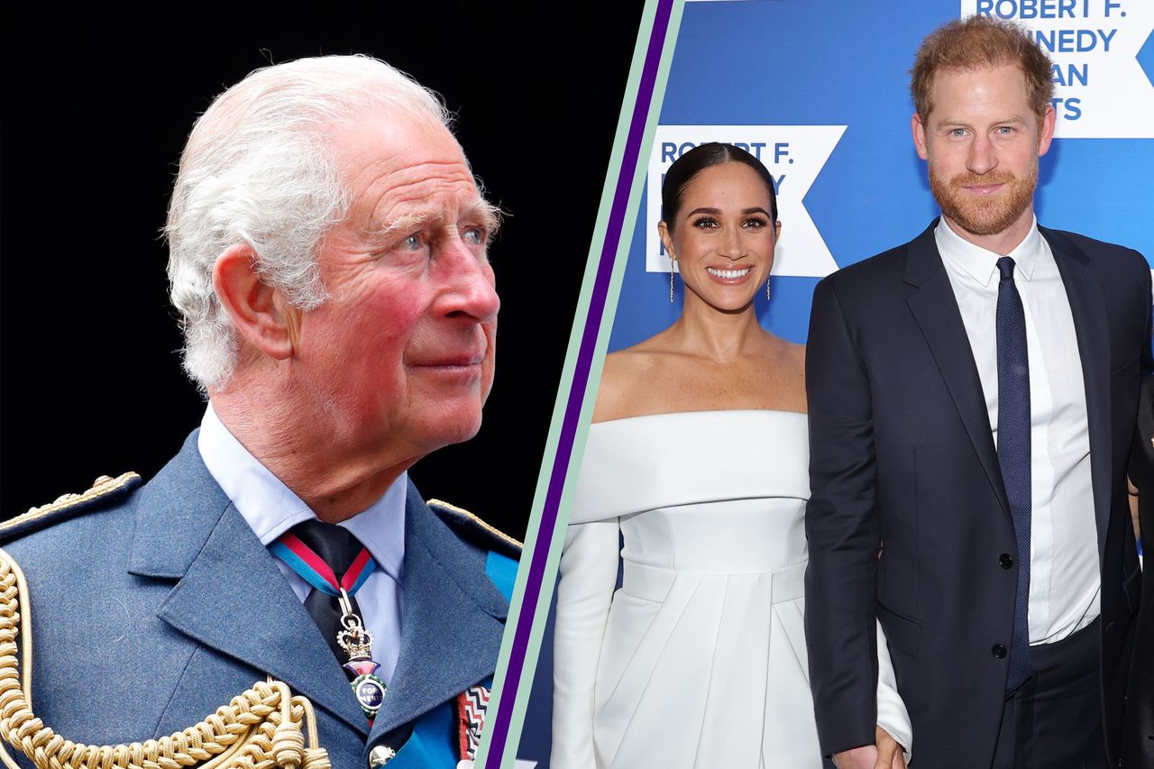 King Charles, Prince Harry and Meghan Markle