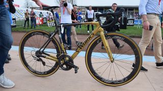 Peter Sagan's Paris-Roubaix winning 'Sagan Collection' S-Works Roubaix Rim Brake