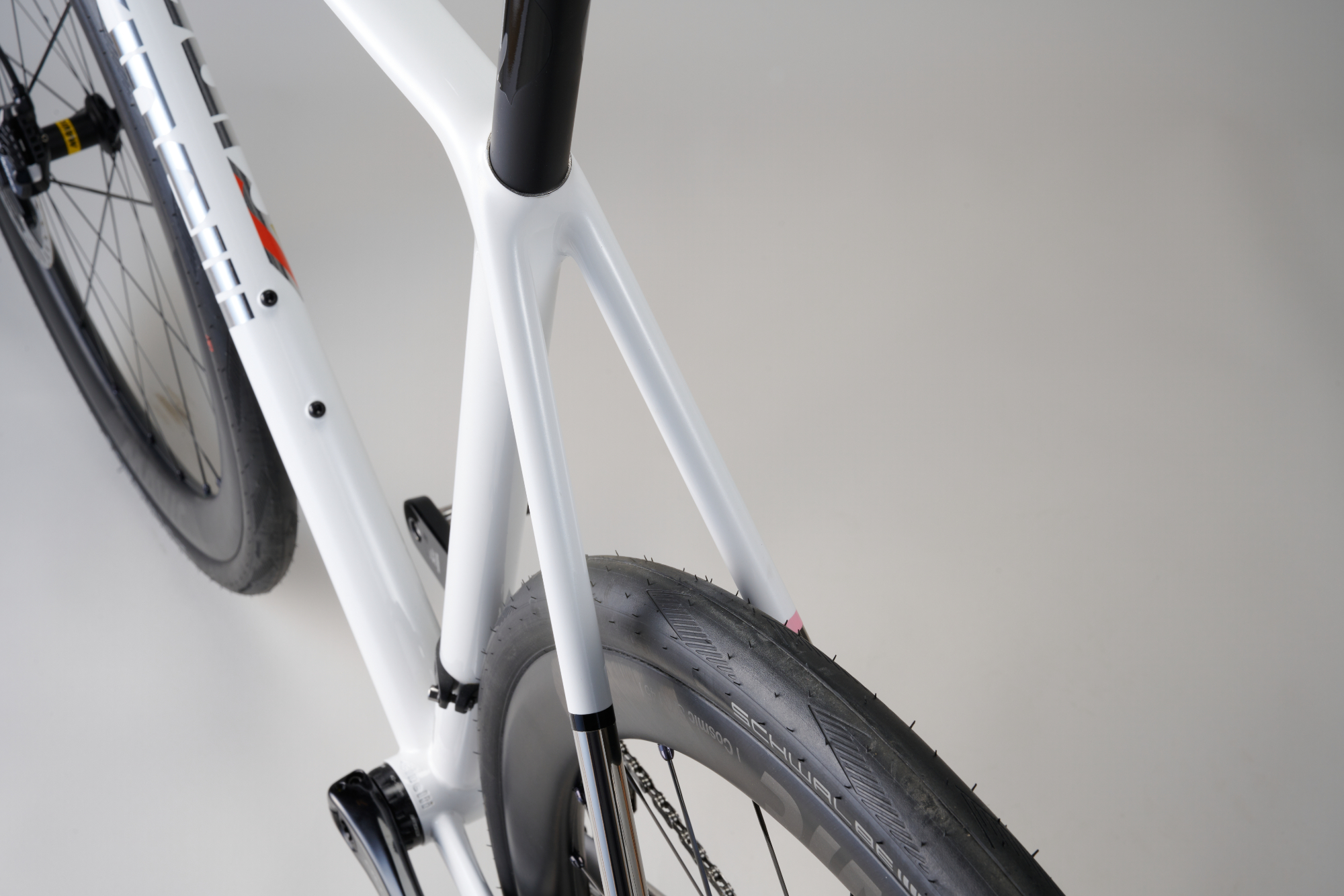 Detail of the Cinelli Speciale Corsa XCR road bike