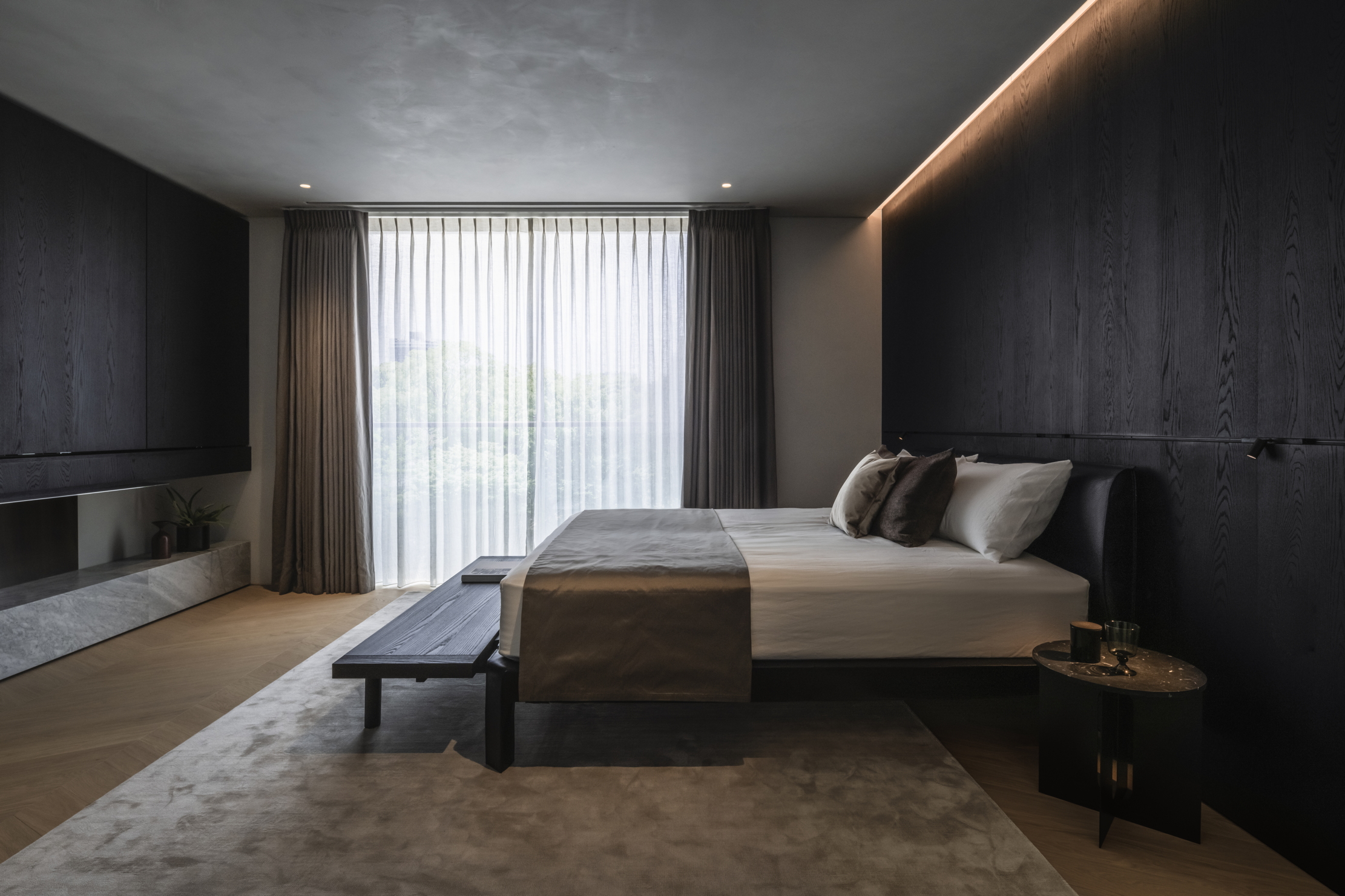 Images of the home in Tokyo designed by Aston Martin