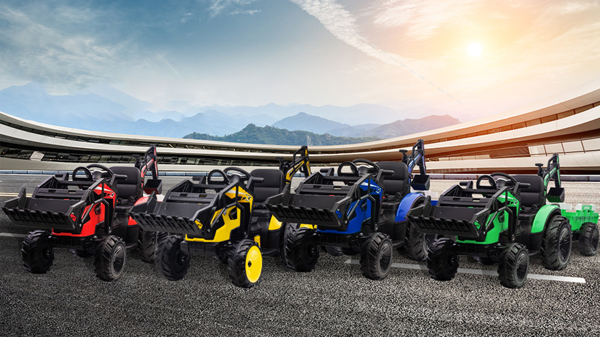 Garvee ride-on tractors for kids